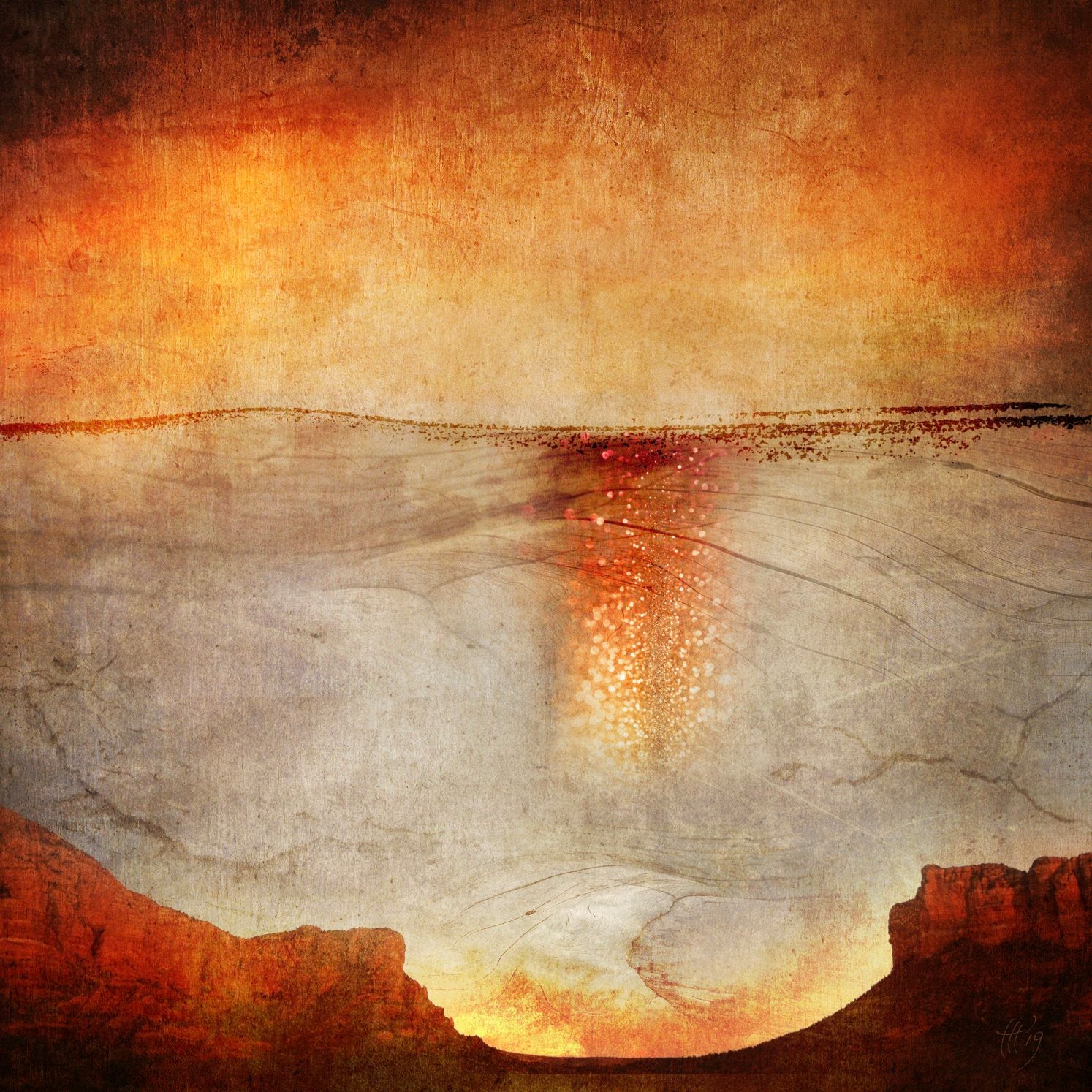 Abstract Sedona Landscape
